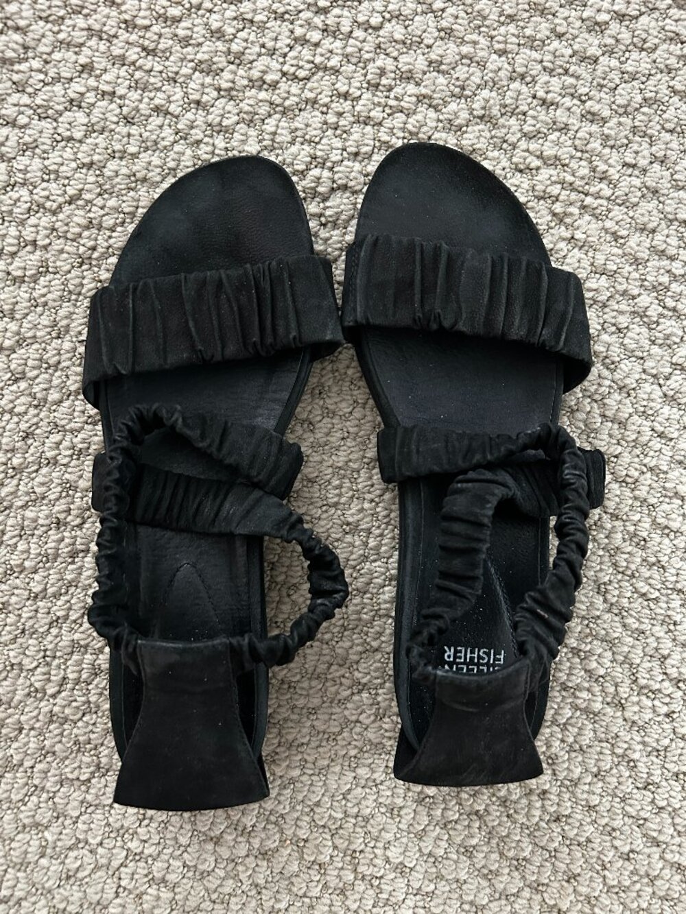 Eileen Fisher Black Sandals